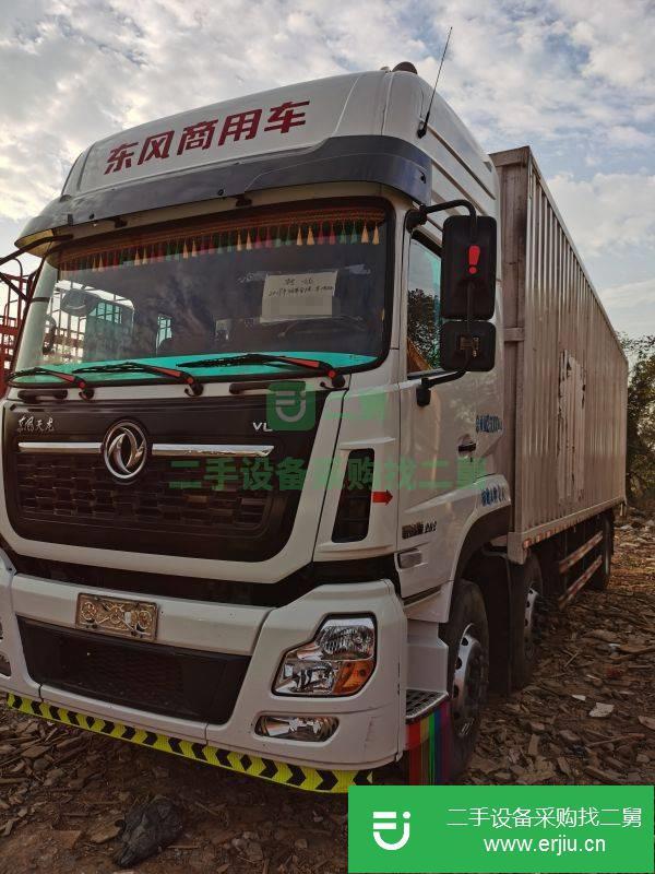 湖北出售二手東風天龍VL廂式貨車