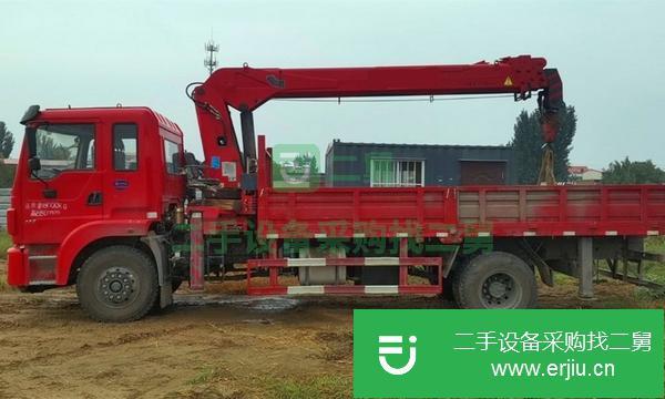 河北出售二手19年單橋隨車吊8噸
