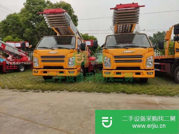 山東出售二手32米江鈴國六云梯高空作業車手續齊全