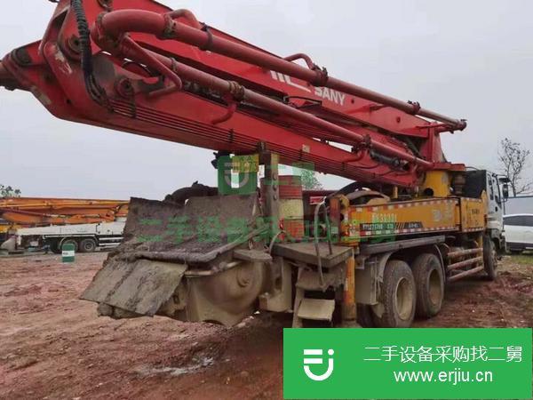 湖南出售二手三一37米泵車