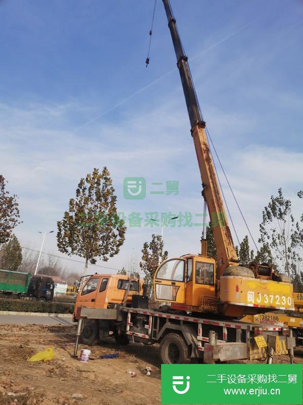 河南出售二手17年唐俊十噸汽車吊