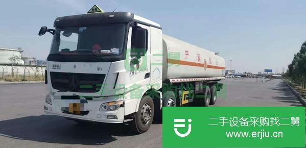 山西出售二手13年6月北奔油罐車