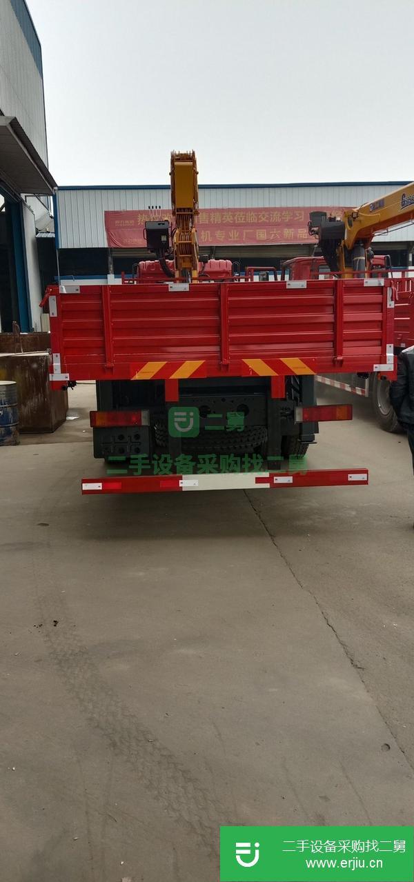 河北出售二手12噸后八輪隨車吊