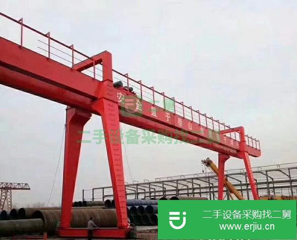 山東出售二手單梁橋式門式起重機