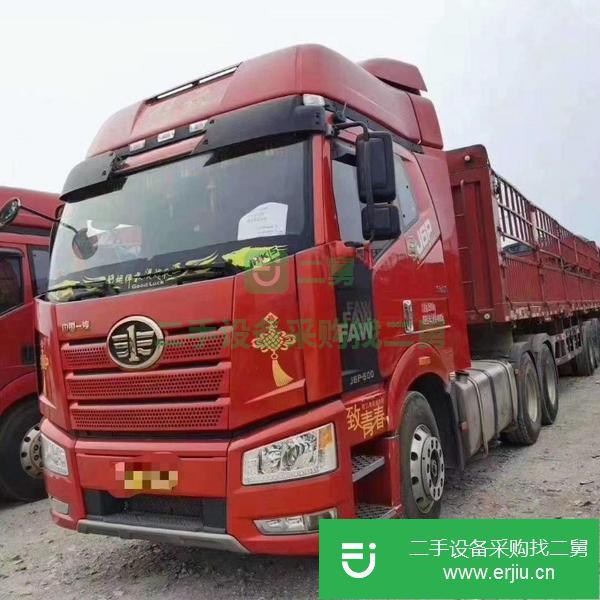 山西出售二手一汽解放J6P，500馬力6X4牽引車