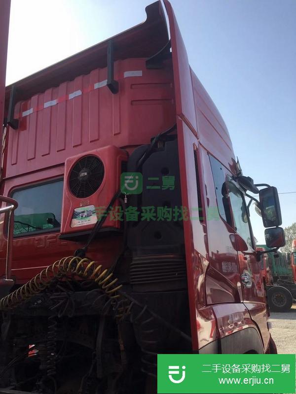 湖北出售東風天龍貨車，450馬力輕盈版，原車原版，帶四路監控，帶獨立空調