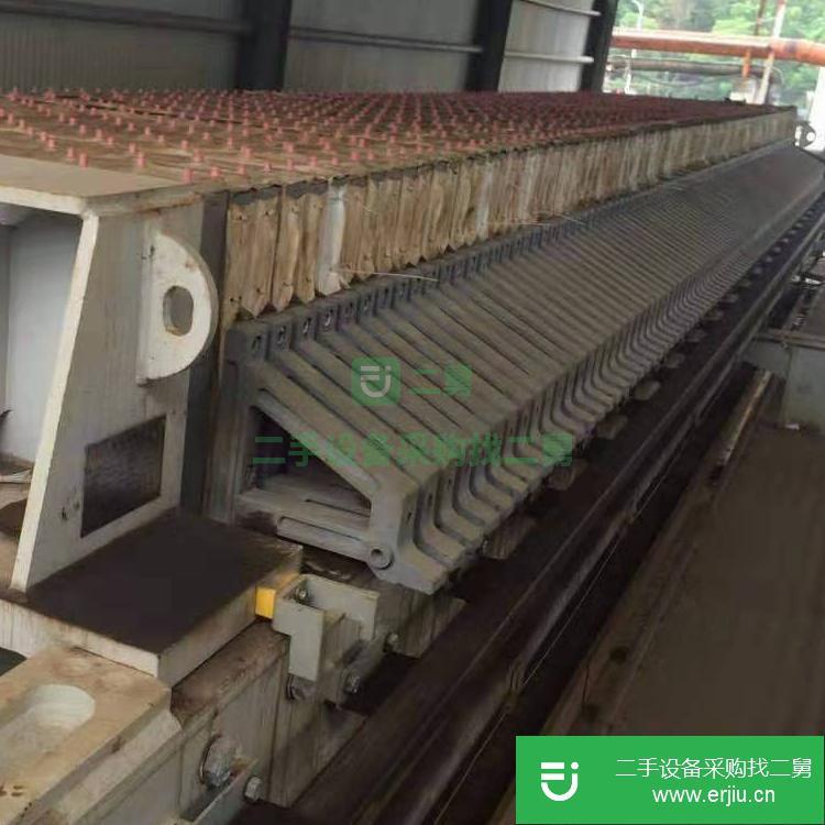 山東出售二手300平方廂式自動壓濾機