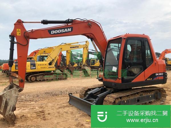 河北出售原裝二手斗山225-7挖掘機