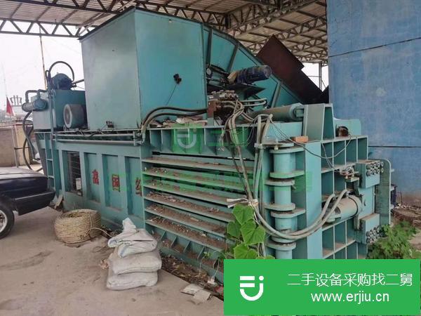 北京出售二手帶門廢紙塑料瓶打包機