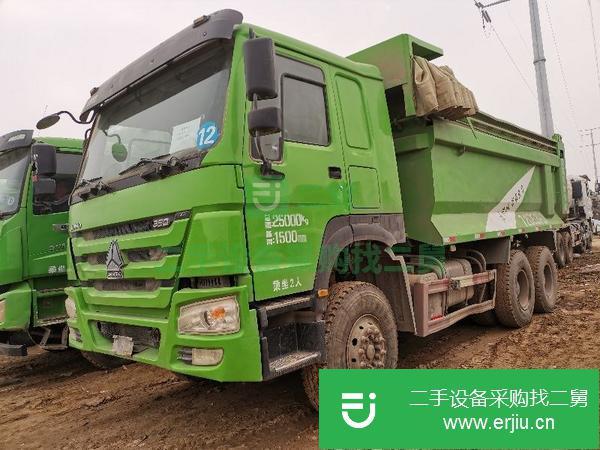 河北出售二手18年陜汽德龍自卸車