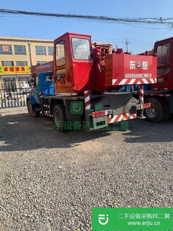 山東出售二手馬尼托瓦克10噸吊車車況精品