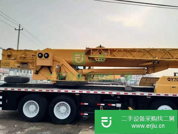 山東出售二手12年3月徐工國三汽車吊
