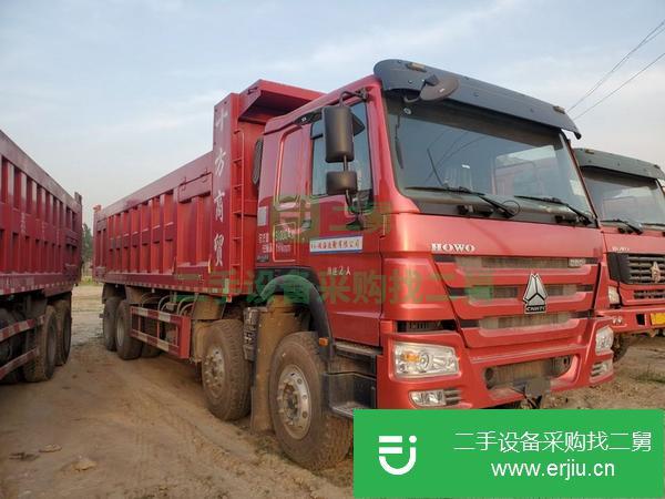 青海出售二手豪沃前四后八自卸車