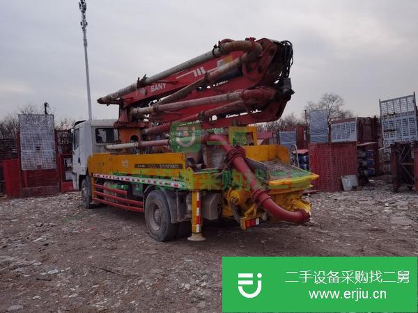 天津出售二手12年三一泵車手續齊全