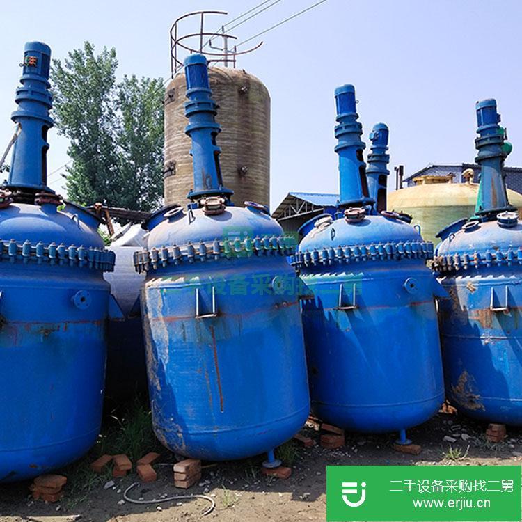 山東出售二手3000L電加熱反應釜