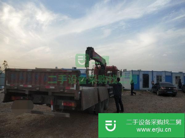 湖北出售二手17年國四東風(fēng)特商后八輪隨車吊