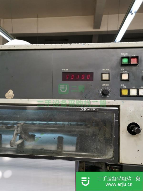 江蘇出售二手L440/X小森四色印刷機