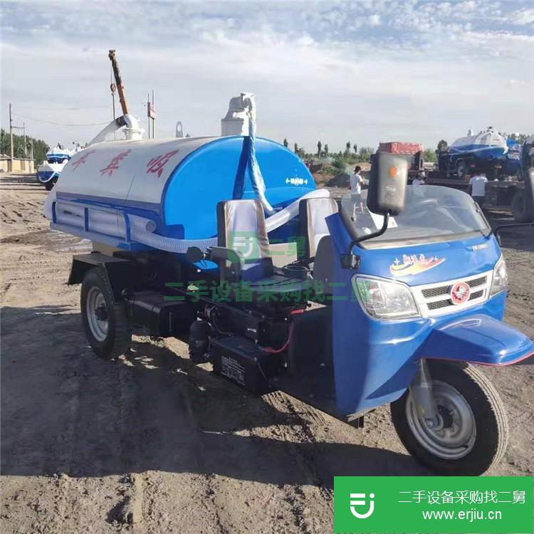山東出售二手小型三輪吸糞車