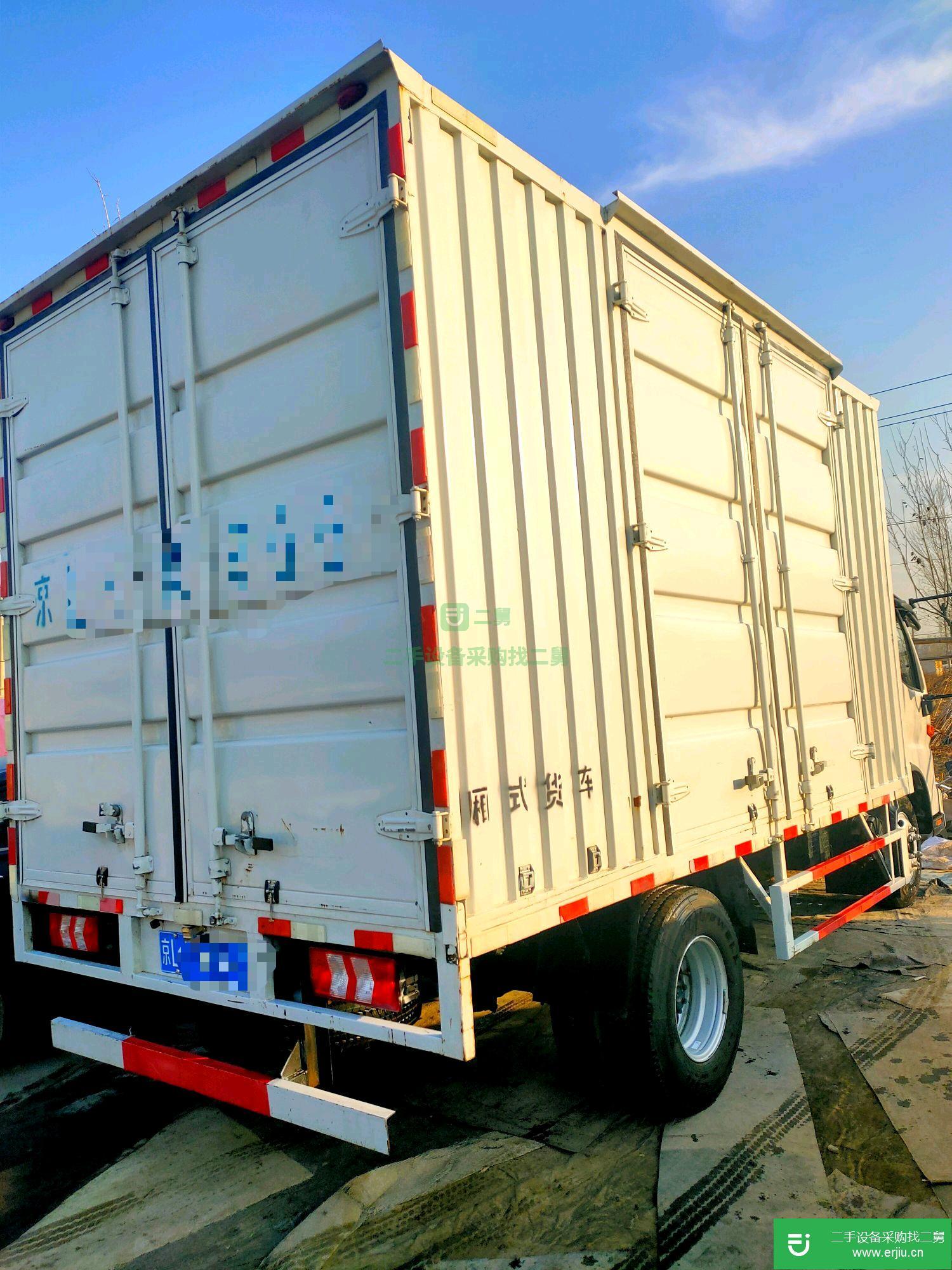 北京出售二手江淮駿鈴141馬力國六箱式貨車