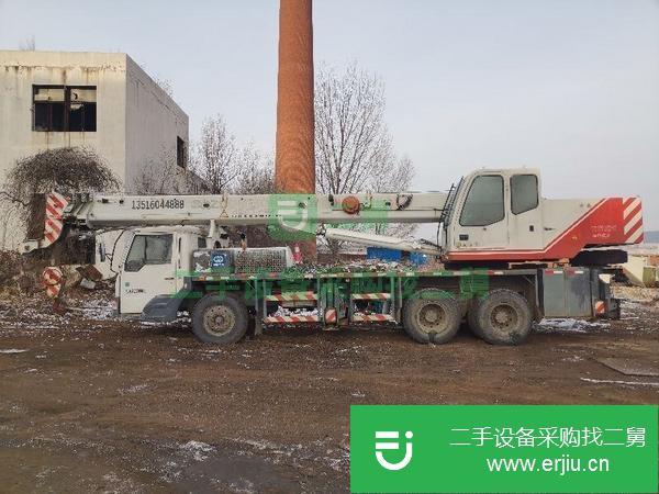 遼寧出售二手中聯16噸吊車原版原漆國三