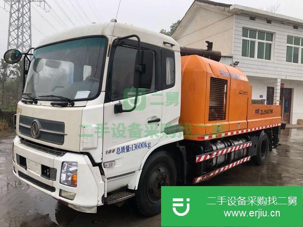 貴州出售二手中聯10022超高壓車載泵車況良好手續齊全包過戶