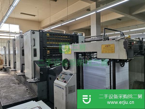 江蘇出售二手L440/X小森四色印刷機