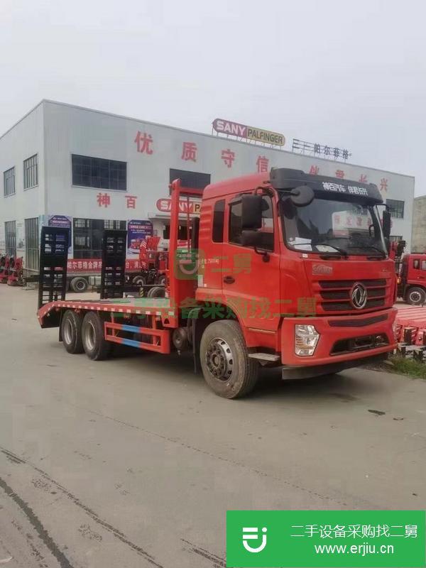 廣東出售二手東風D3后八輪平板運輸車