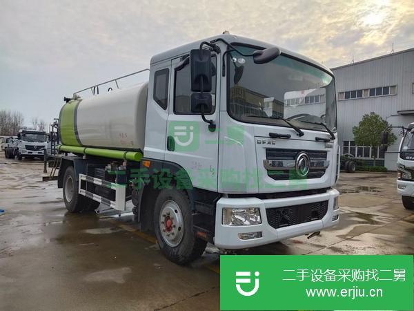 湖北出售二手國六東風灑水車玉柴200馬力，法士特小八檔