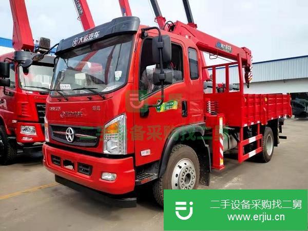 山東出售二手大運運途6.3噸4節(jié)直臂隨車吊