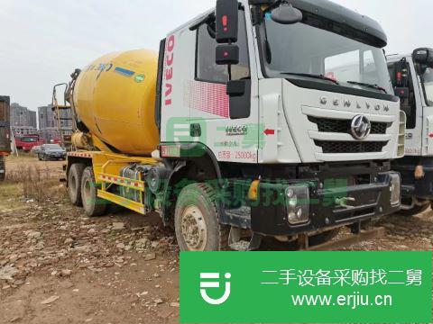 貴州出售二手上汽紅巖350動力12方攪拌車