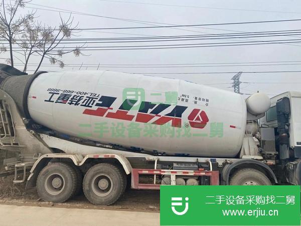河北出售二手18年豪沃亞特上裝大20方國五攪拌車