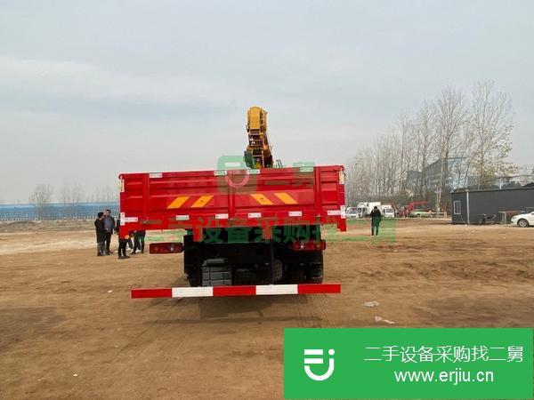 安徽出售二手東風(fēng)天龍小三軸徐工10噸隨車吊可分期