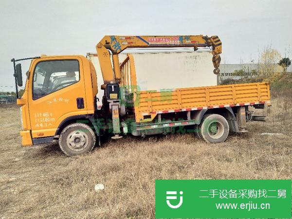 湖北出售二手藍(lán)牌隨車吊