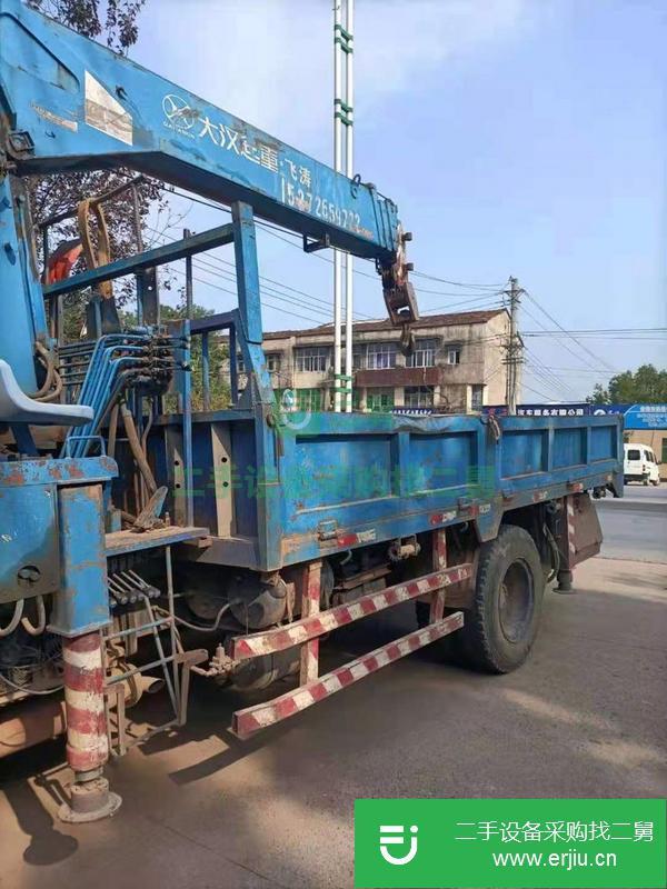 湖北出售二手8噸隨車吊