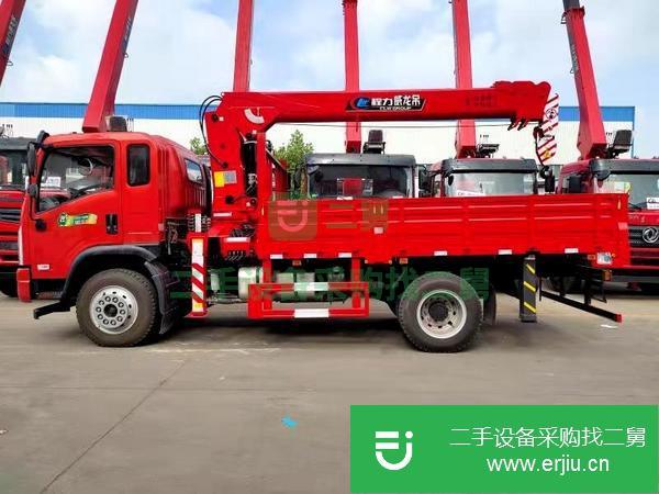 山東出售二手大運運途6.3噸4節(jié)直臂隨車吊