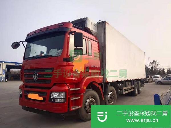 山東出售二手德龍M3000前四后八冷藏車