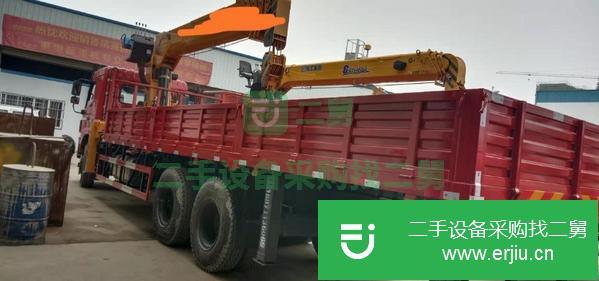 山東出售二手東風F5后八輪隨車吊