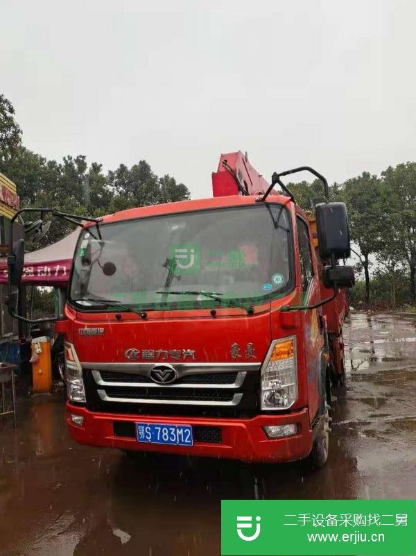 河北出售二手程力藍牌5噸帶自卸隨車吊