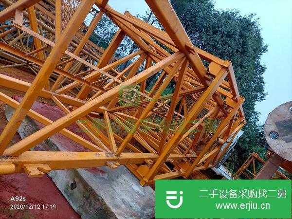 四川出售二手14年中聯5010塔吊