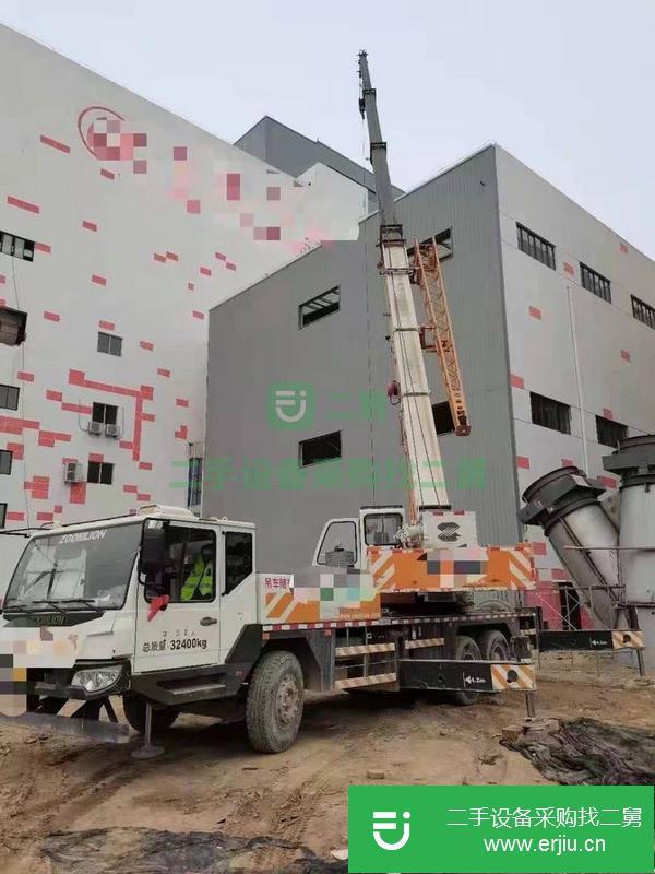 河北出售二手14年中聯25v5國四汽車吊