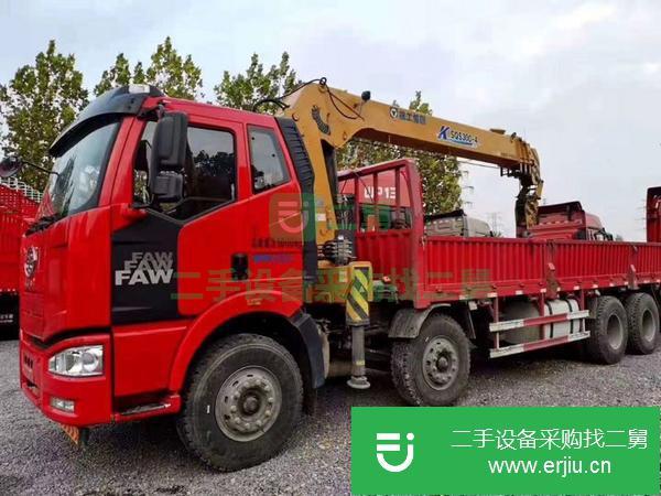 貴州出售二手19年4月徐工12噸隨車吊