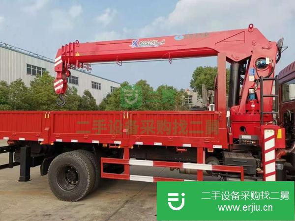 北京出售二手東風D912駕駛室8噸單橋隨車吊