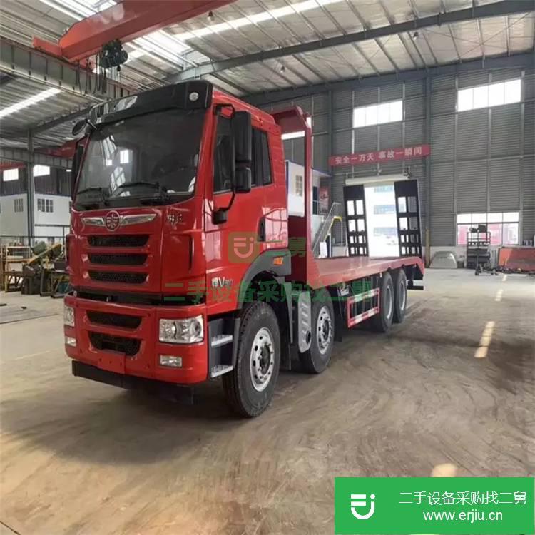 湖北出售二手東風(fēng)挖機(jī)平板運(yùn)輸車(chē)