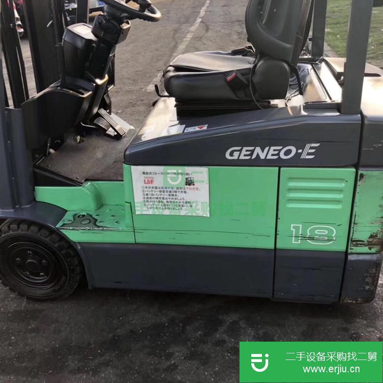 上海出售二手豐田1.8噸三支點電動叉車