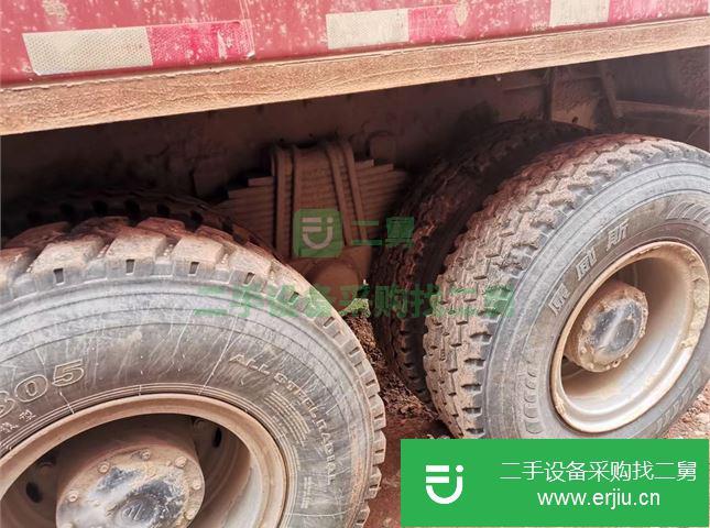 江西出售二手福田歐曼后八輪國五350馬力5.8米自卸車