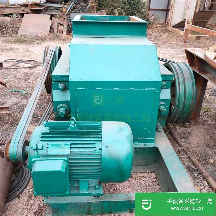 河南出售二手對輥破碎機