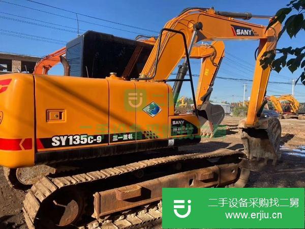 河北出售二手三一135-9原裝挖掘機