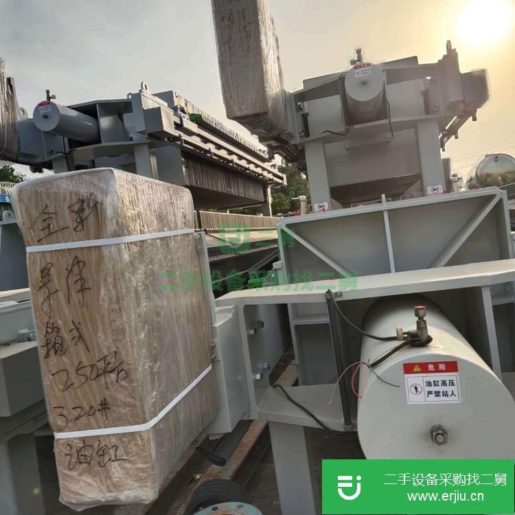 山東出售二手廂式壓濾機(jī)