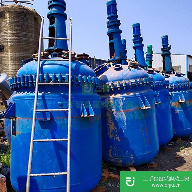 山東出售二手3000L電加熱反應釜