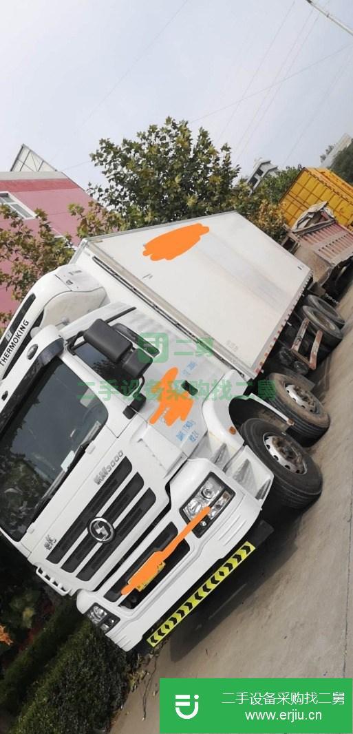 山東出售二手德龍M3000前四后八冷藏車